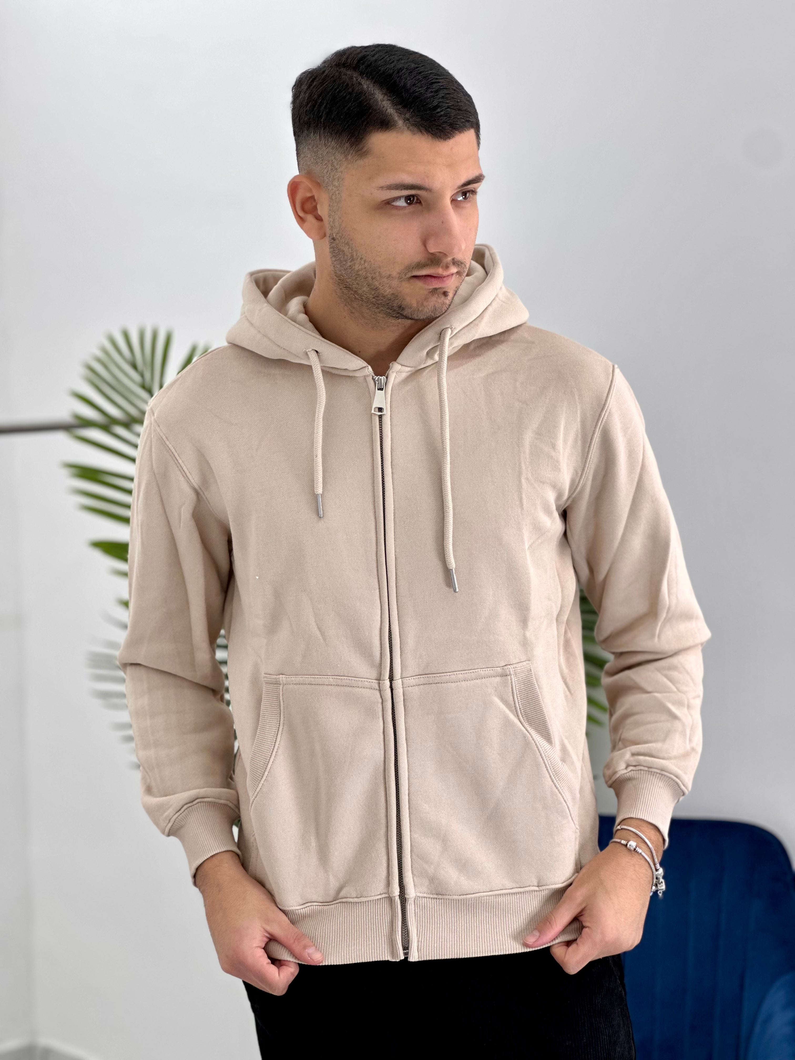 FELPA CON ZIP BF0027