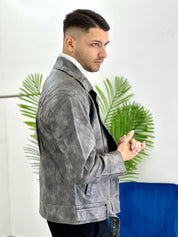 CHIODO CON SFUMATURE COL.GRIGIO