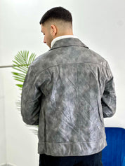 CHIODO CON SFUMATURE COL.GRIGIO