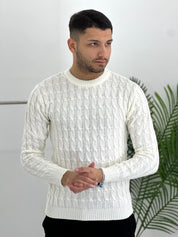 GIROCOLLO INTRECCIATO PANNA ART23-642