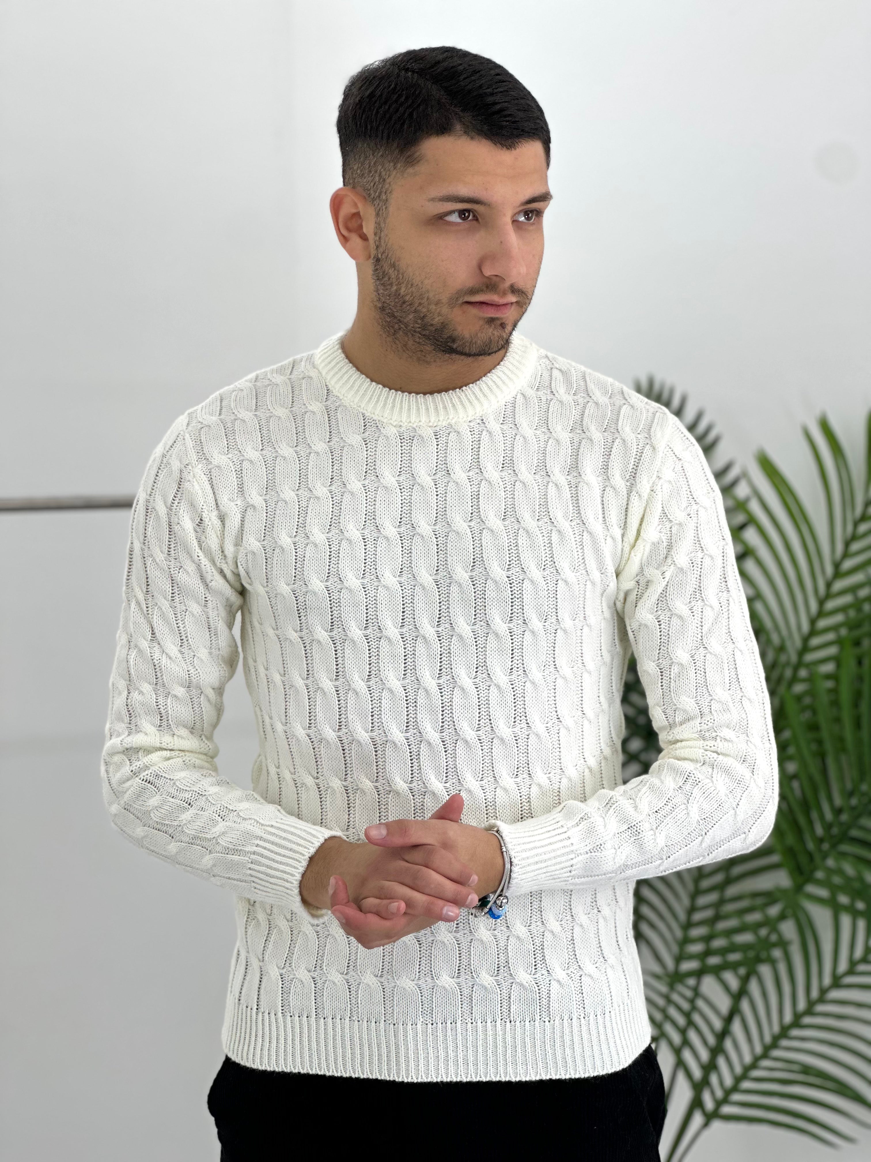 GIROCOLLO INTRECCIATO PANNA ART23-642