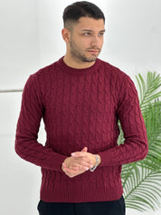 GIROCOLLO INTRECCIATO BORDEAUX ART23-642