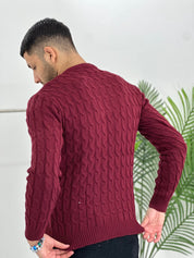GIROCOLLO INTRECCIATO BORDEAUX ART23-642