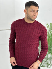 GIROCOLLO INTRECCIATO BORDEAUX ART23-642