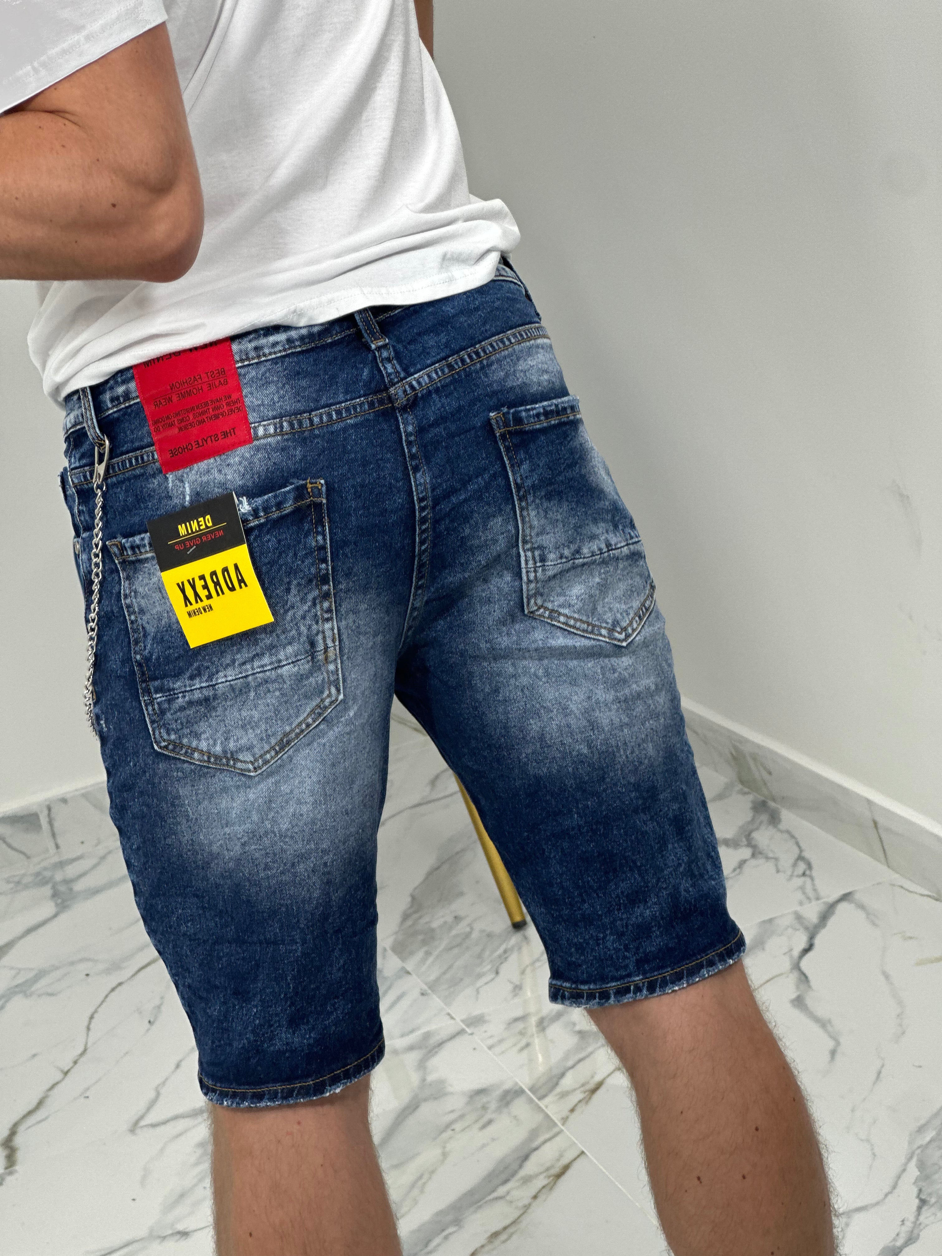 BERMUDA JEANS BANDANA JD7348