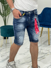BERMUDA JEANS BANDANA JD7348