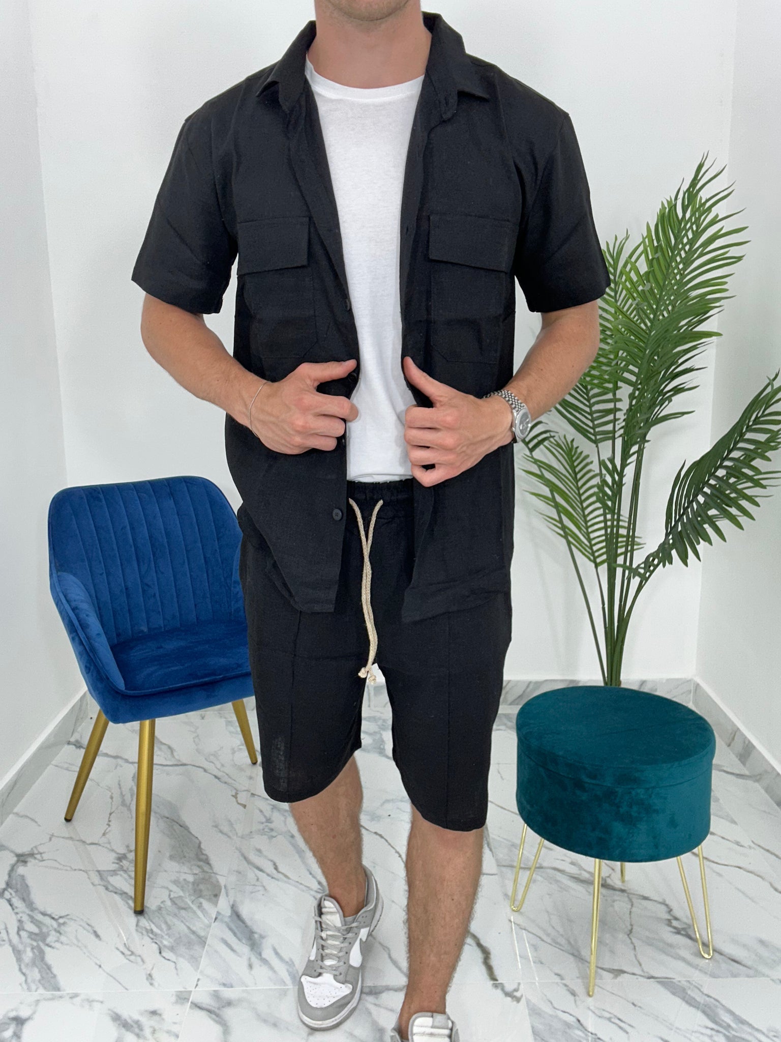 COMPLETO CAPRI IN LINO