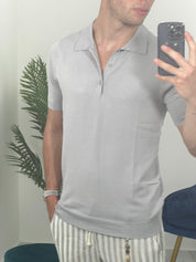 POLO IN FILO COL.GRIGIO