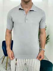 POLO IN FILO COL.GRIGIO