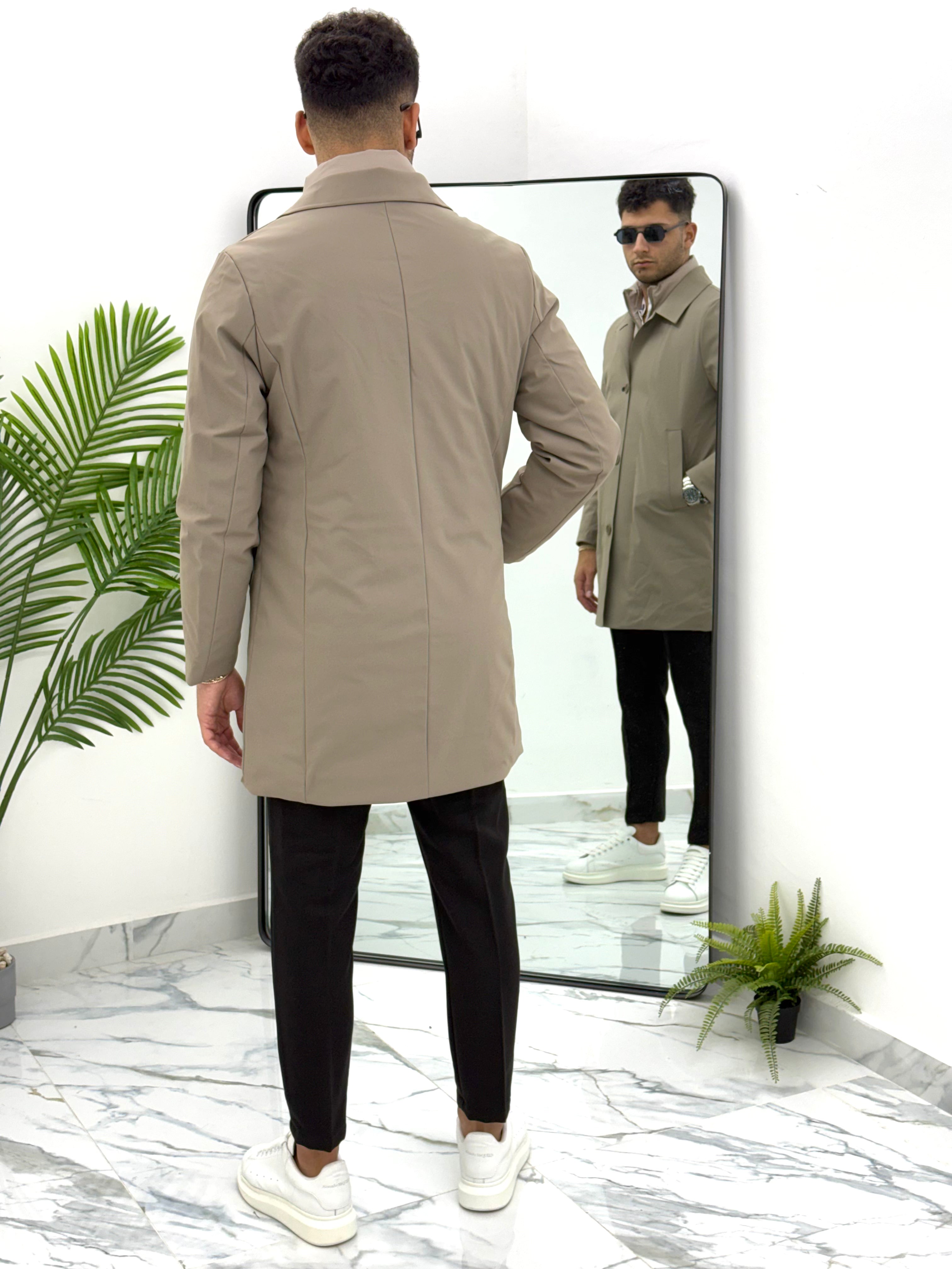 TRENCH TESSUTO TECNICO