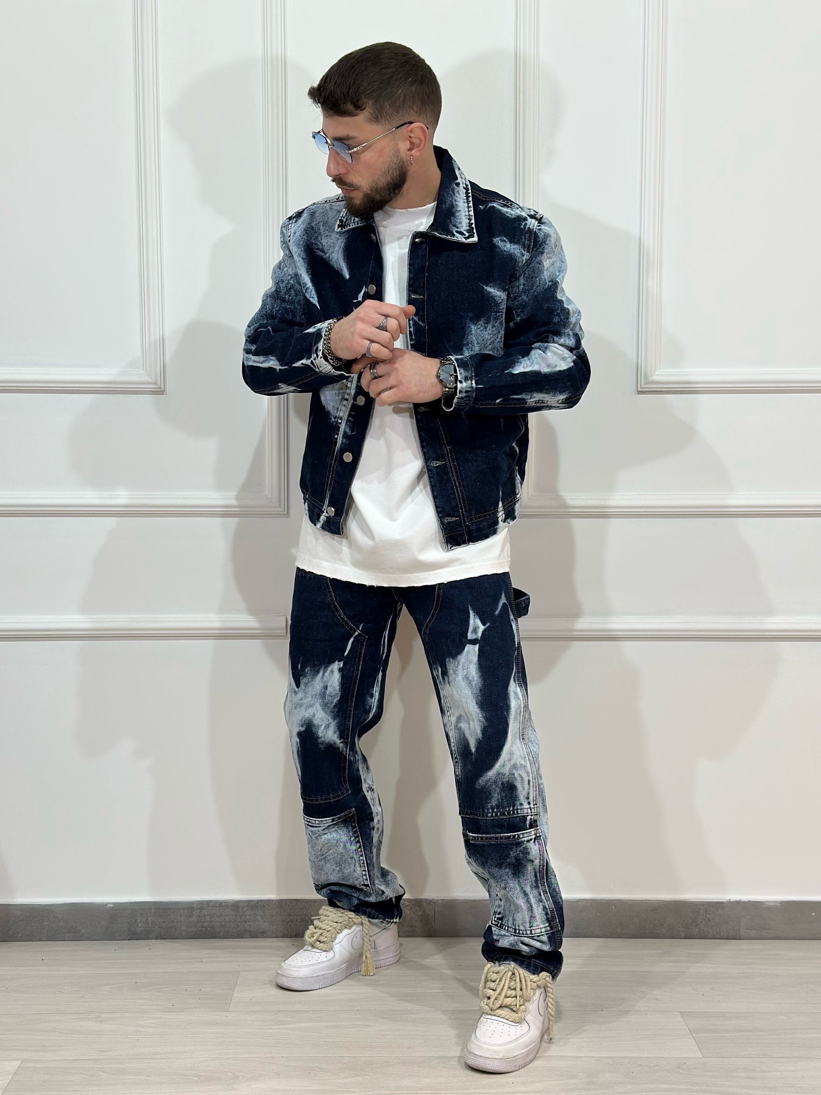 COORDINATO ACID DENIM