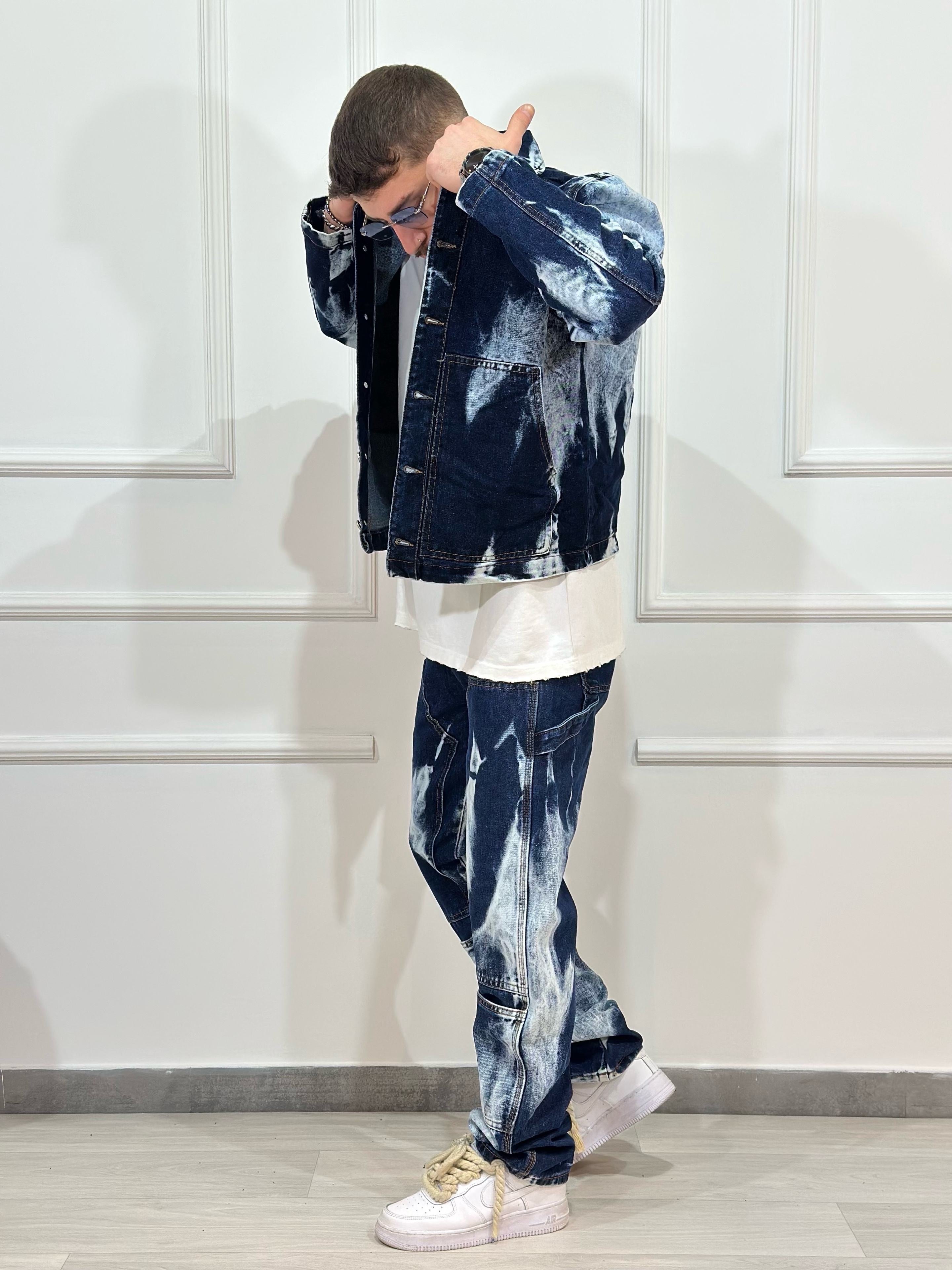 COORDINATO ACID DENIM