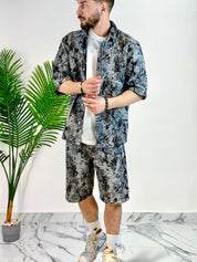 COORDINATO BLACK DENIM