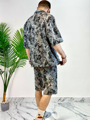 COORDINATO BLACK DENIM