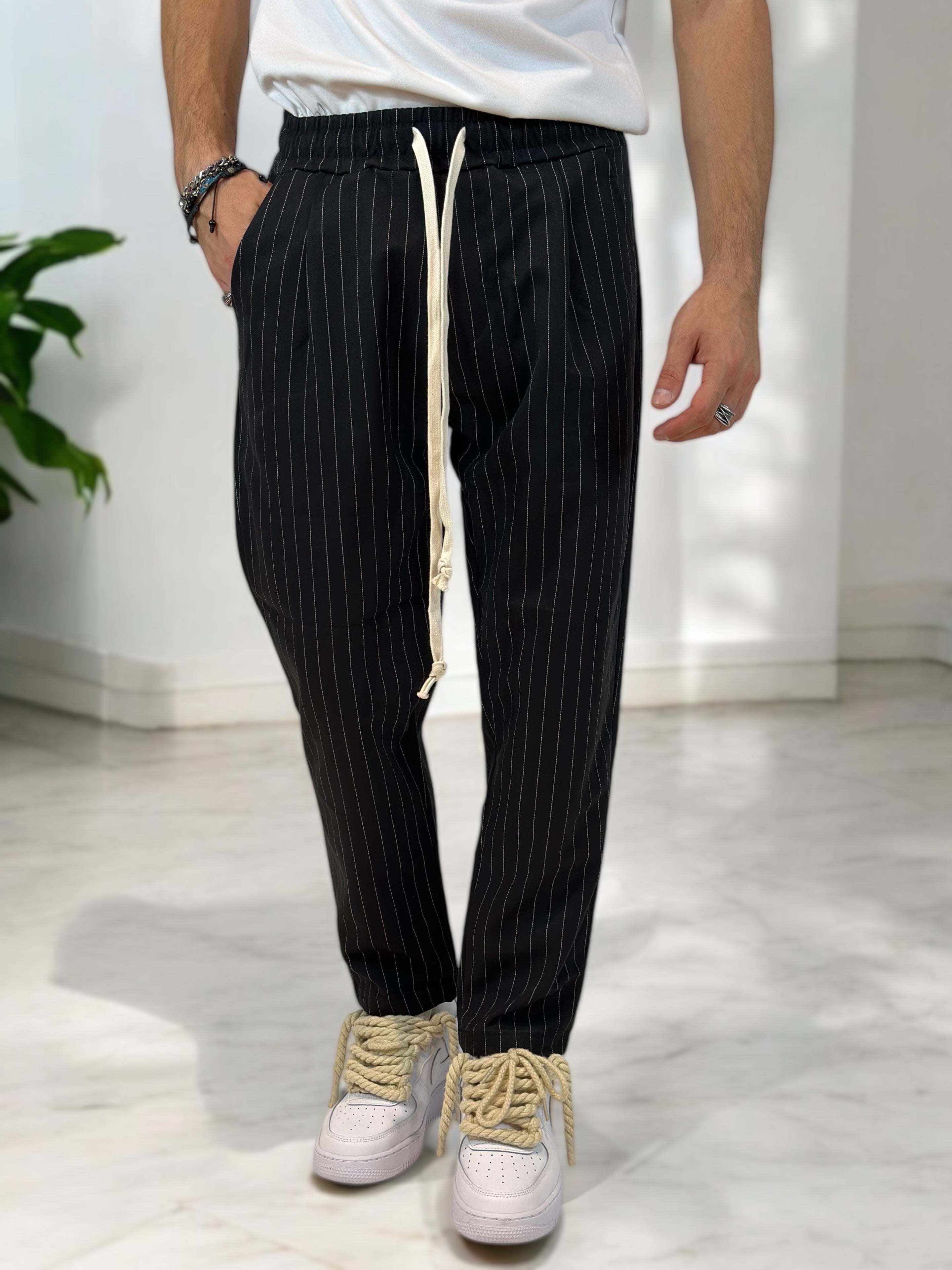 PANTALACCIO RIGATO PU3376