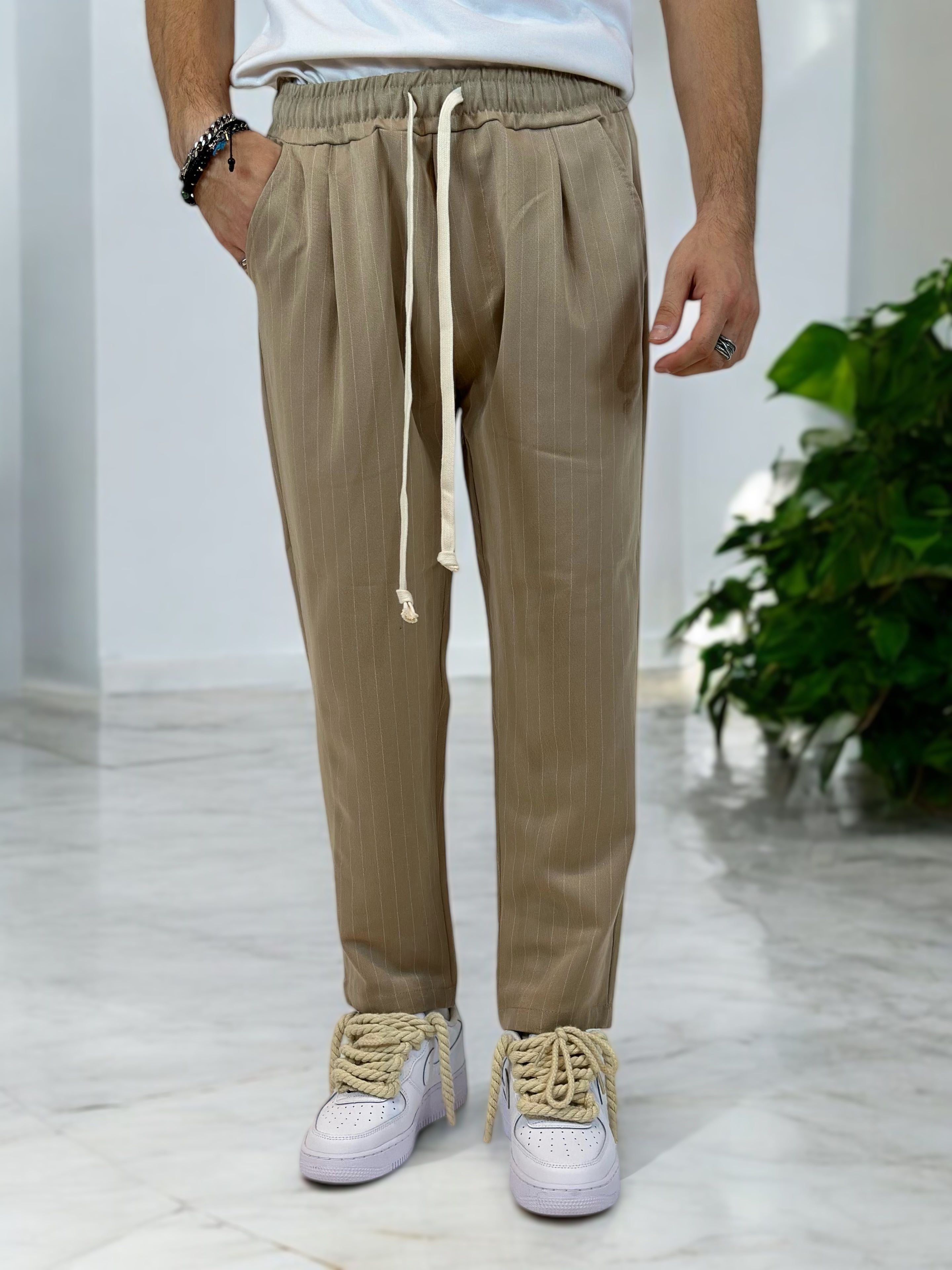 PANTALACCIO RIGATO PU3376