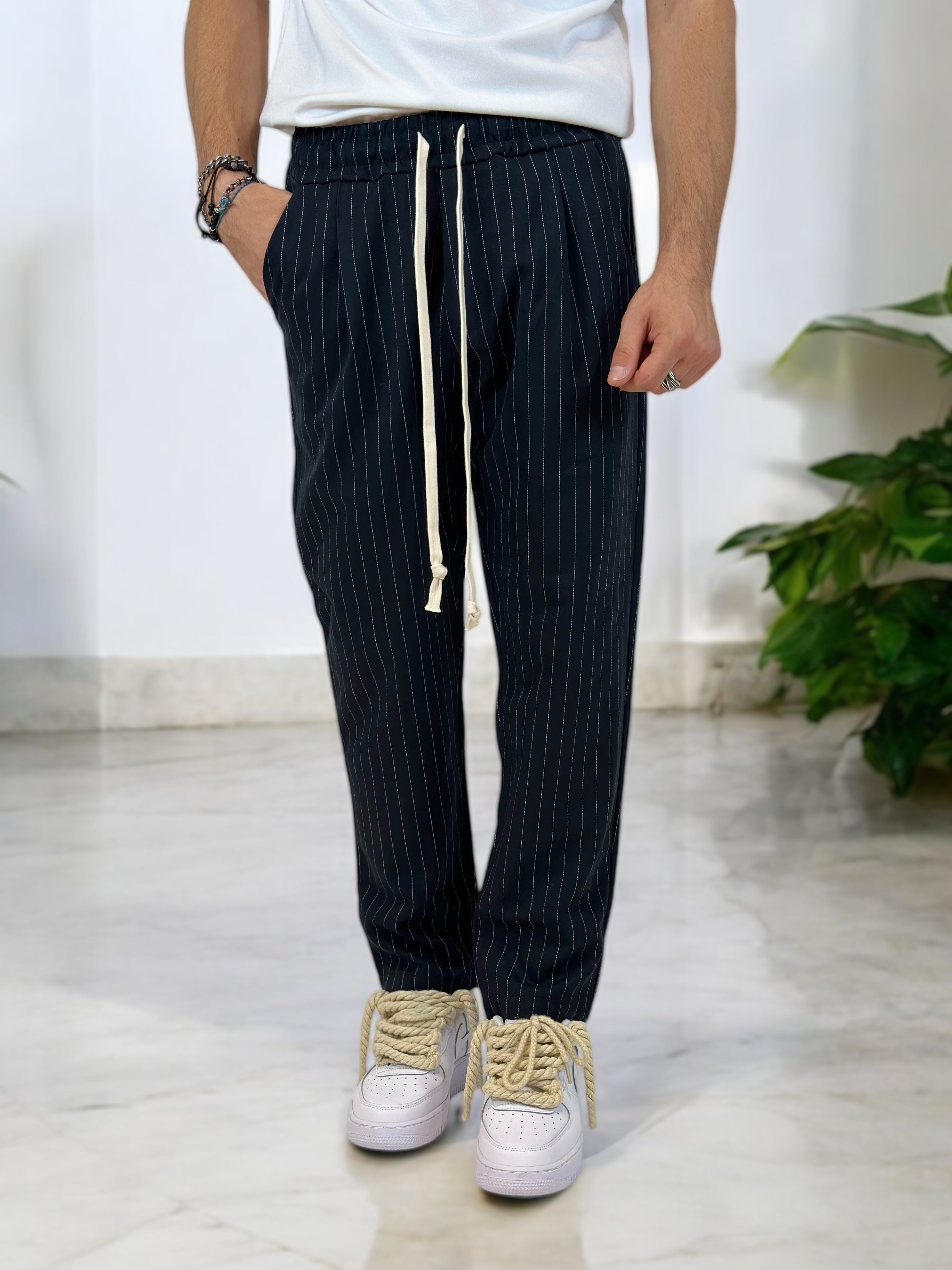 PANTALACCIO RIGATO PU3376