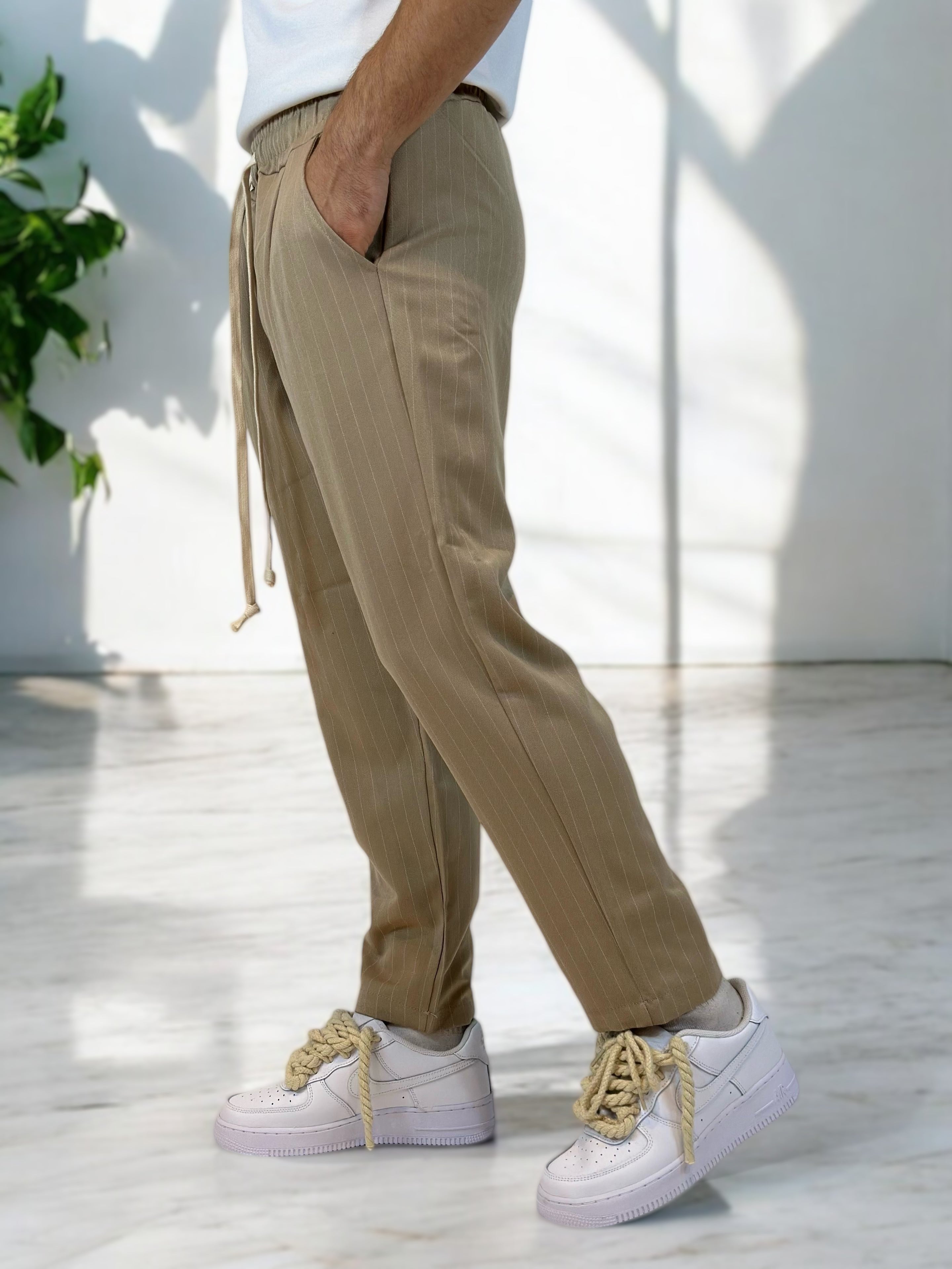 PANTALACCIO RIGATO PU3376