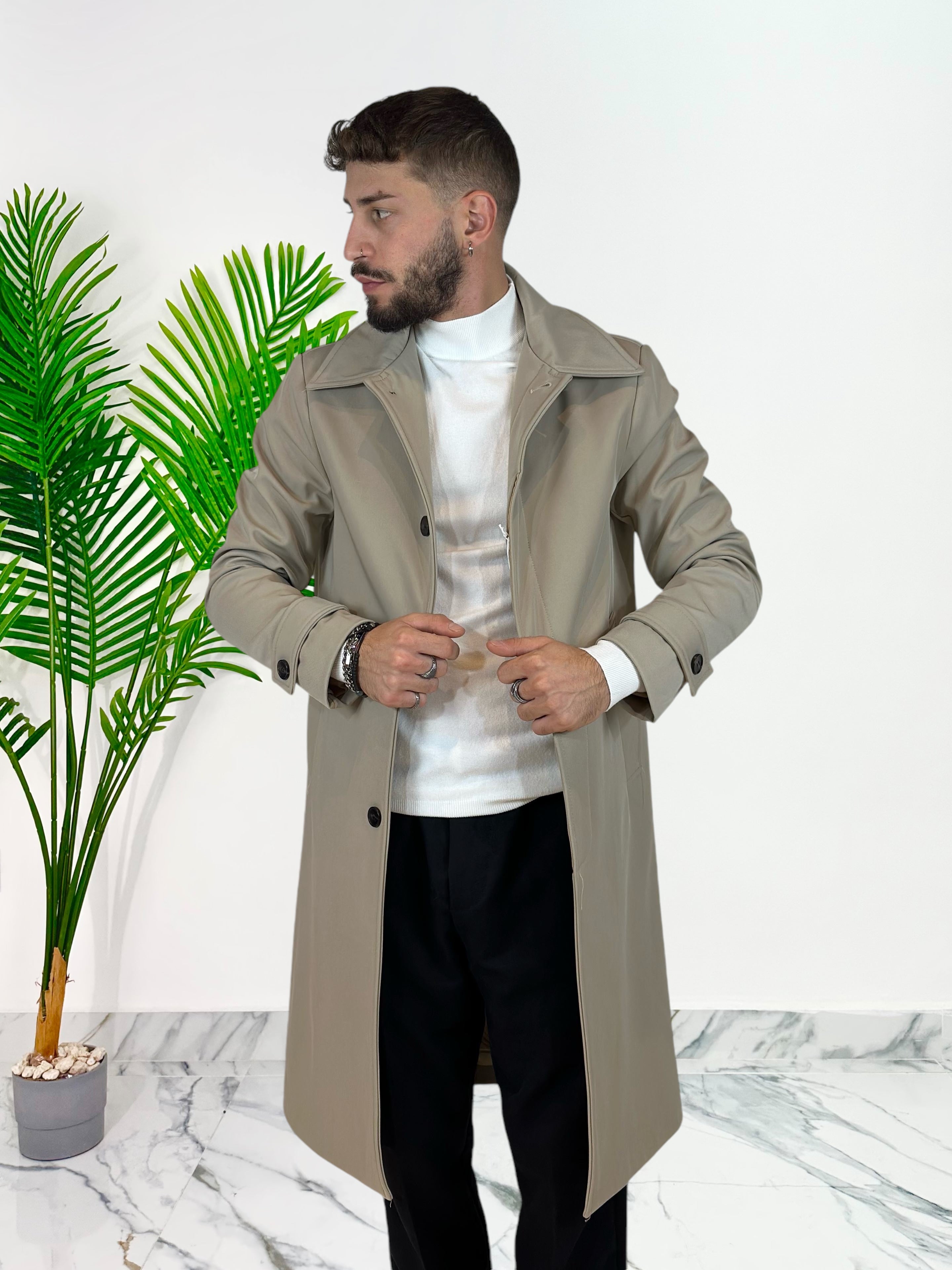 CAPPOTTO IN TESSUTO TECNICO CAP2207