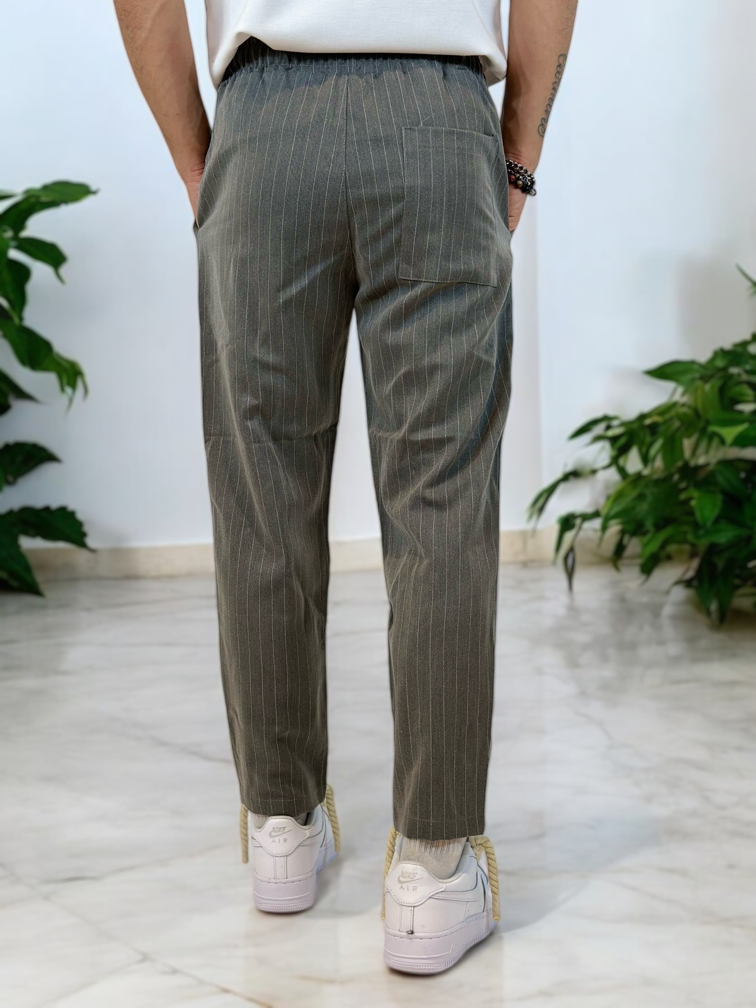 PANTALACCIO RIGATO PU3376