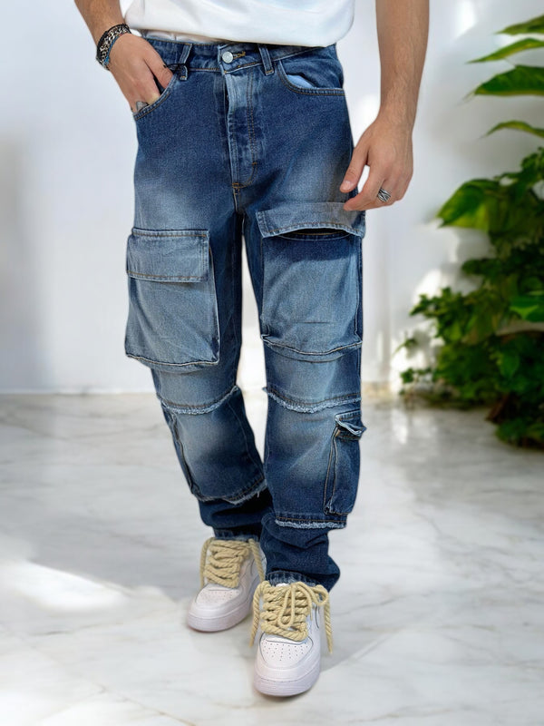 JEANS CARGO OVER TAITI-PATEN20