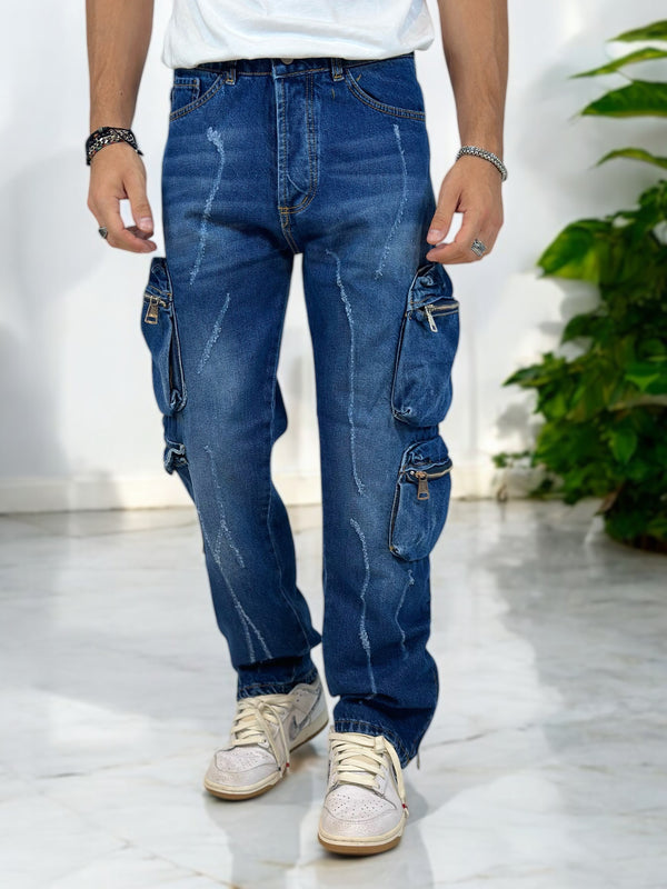 JEANS CARGO OVER DP035