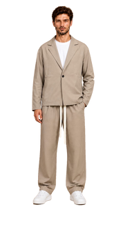Abito Monopetto Beige originale scontornato