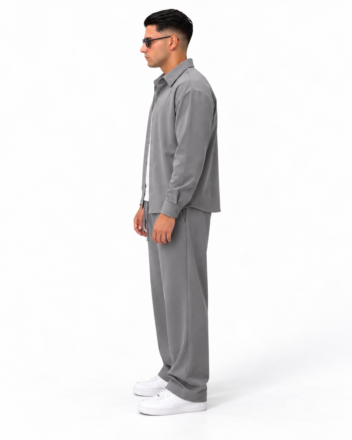 Coordinato Urban Grigio, lato sul modello
