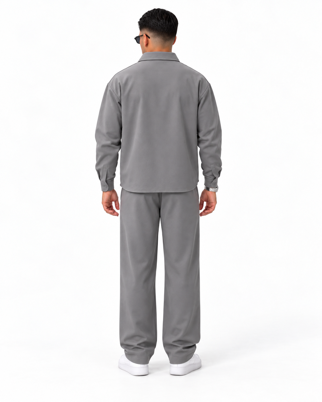 Coordinato Urban Grigio, retro sul modello