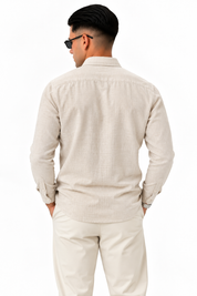 CAMICIA IN 100% LINO