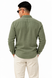 CAMICIA IN 100% LINO