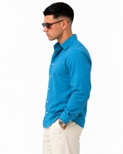 CAMICIA BASIC IN VISCOSA