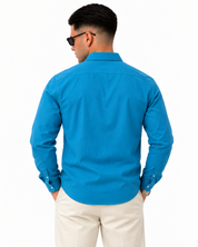 CAMICIA BASIC IN VISCOSA
