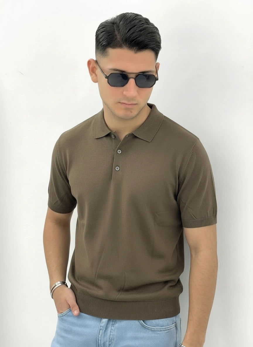 POLO 3 BOTTONI 100% COTONE