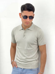 POLO CON BOTTONI PREMIUM