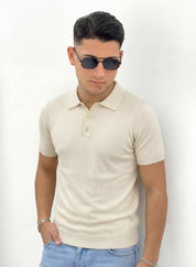 POLO CON BOTTONI PREMIUM