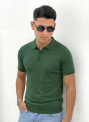 POLO CON BOTTONI PREMIUM