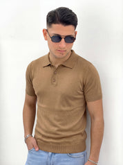 POLO CON BOTTONI PREMIUM