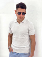 POLO PREMIUM CON TRAMA