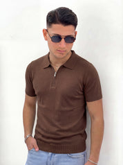 POLO CON ZIP PREMIUM