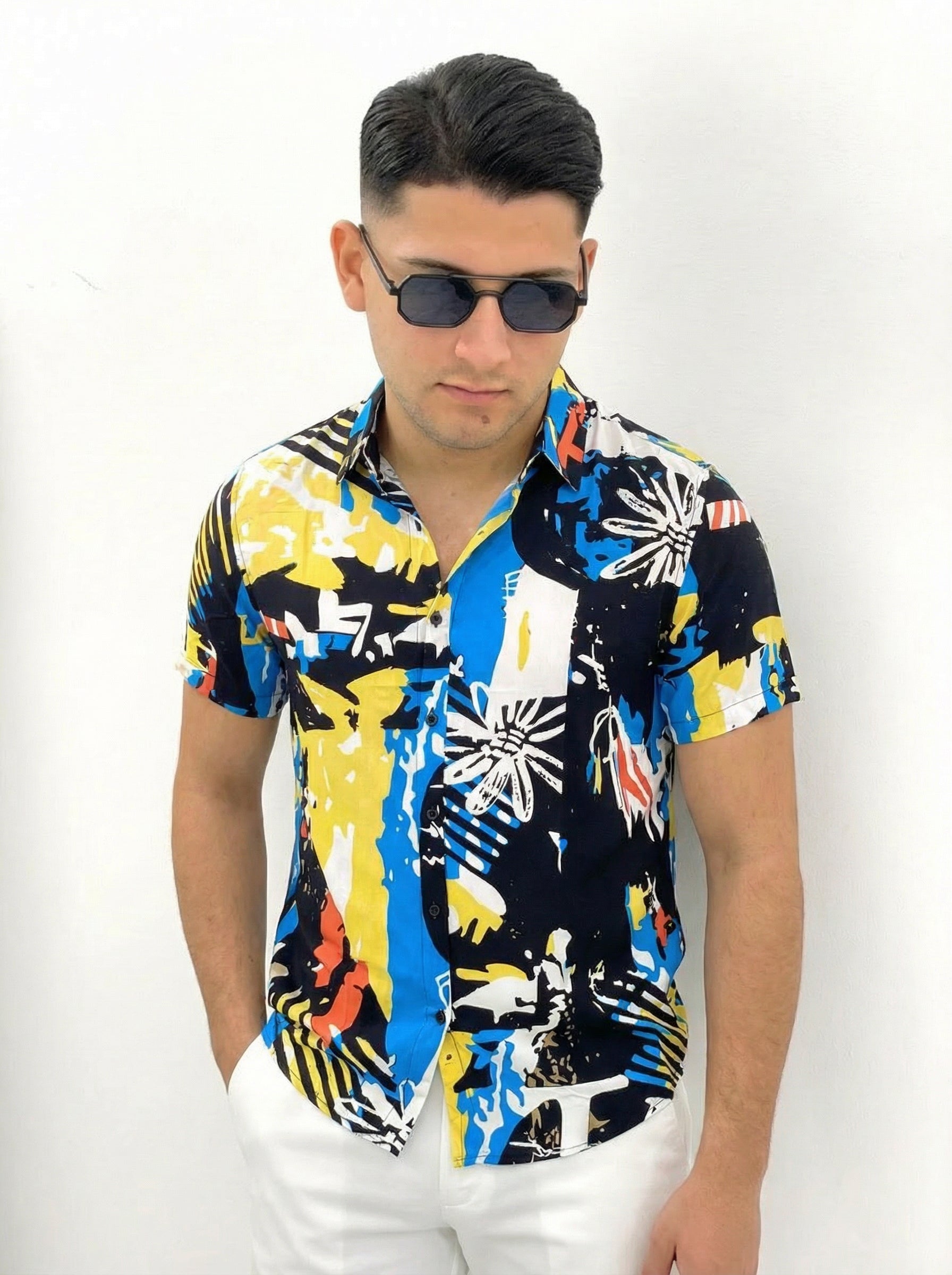 CAMICIA PICASSO IN VISCOSA
