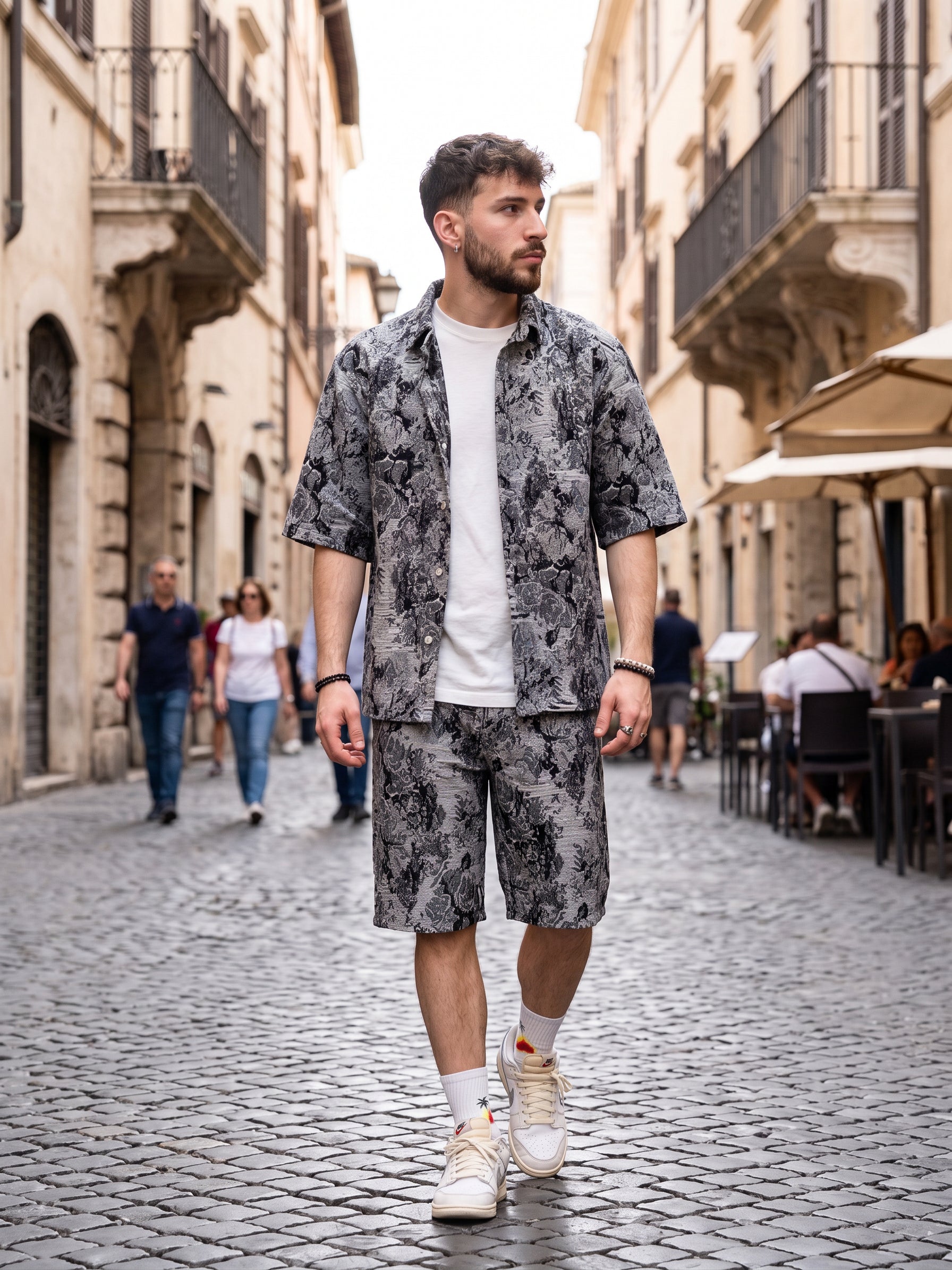 COORDINATO BLACK DENIM