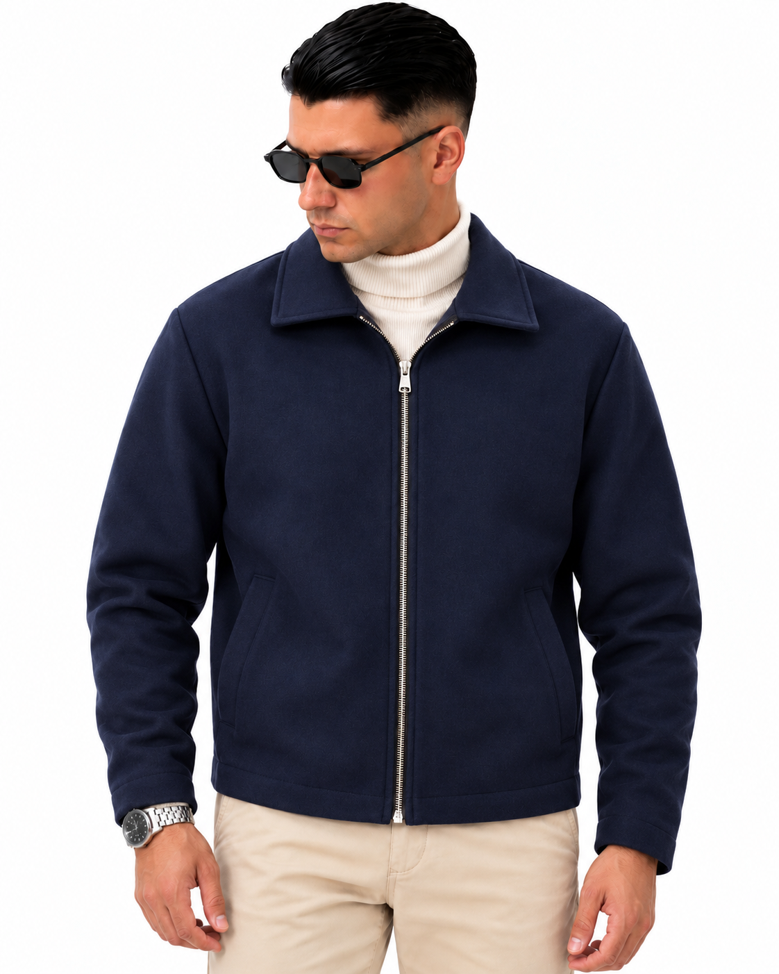 Giacca Elegance Blu navy, vista fronte