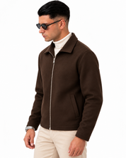 Giacca Elegance Marrone, vista lato