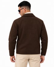 Giacca Elegance Marrone, vista retro