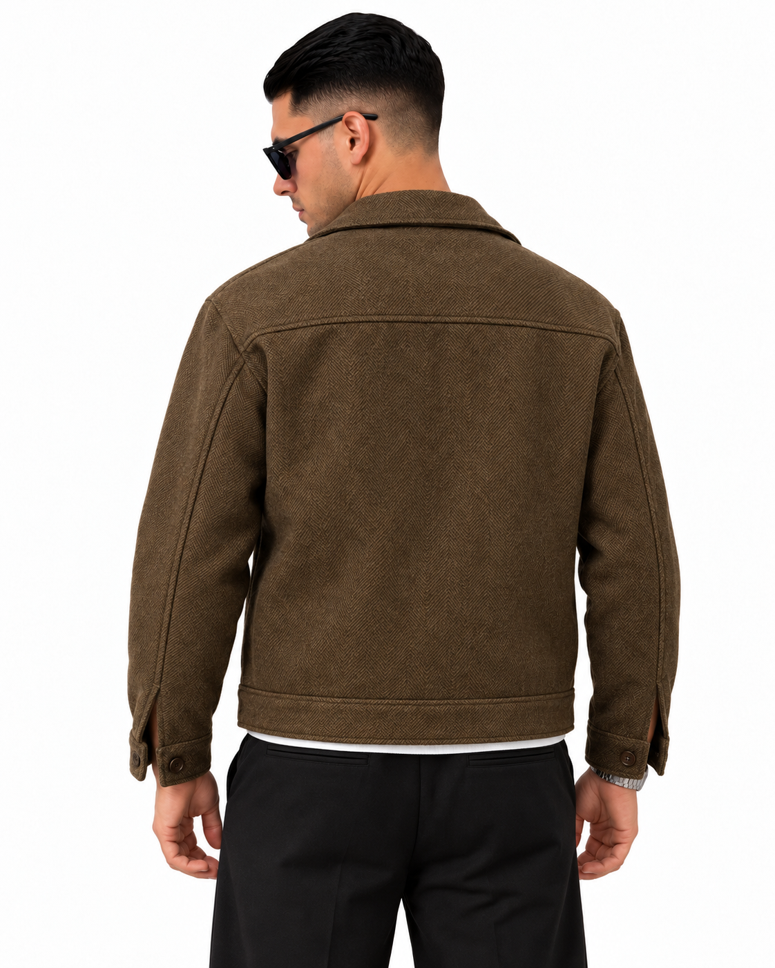 Giacca London 2026 Marrone, vista retro