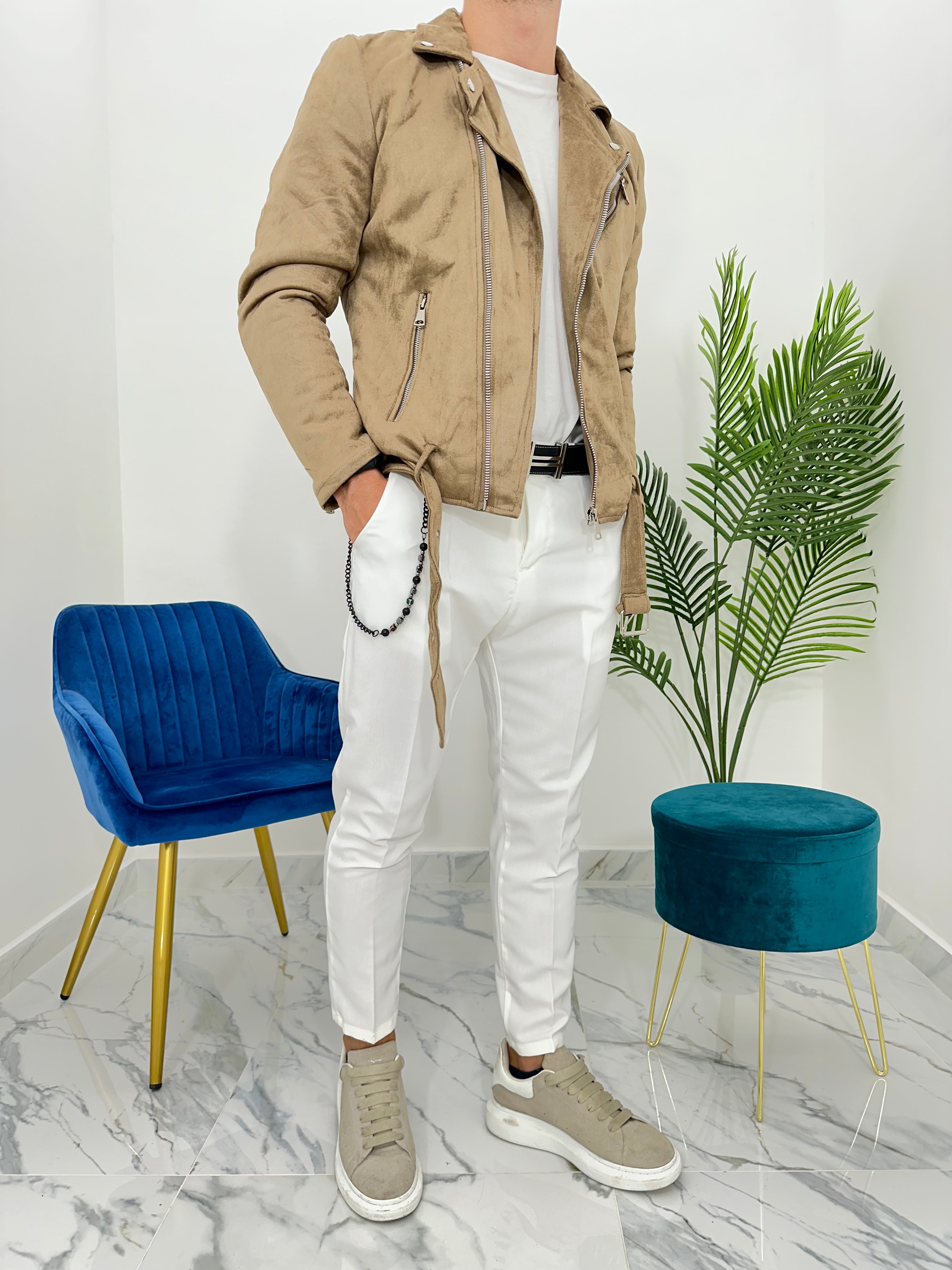 CHIODO SCAMOSCIATO - COL.BEIGE