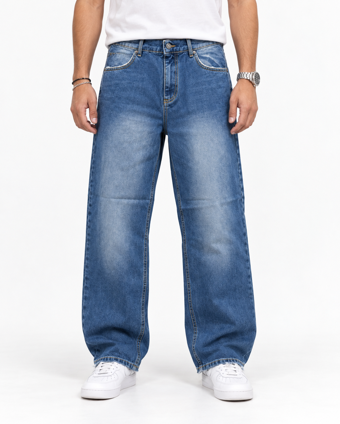 Jeans Bronx Blu, fronte