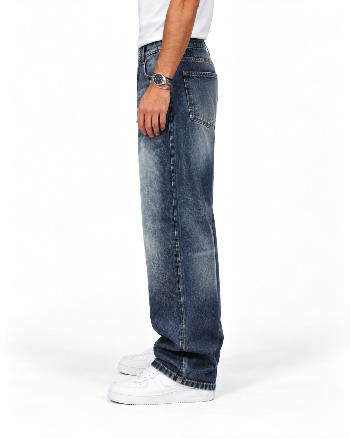 Jeans Harlem Blu, lato