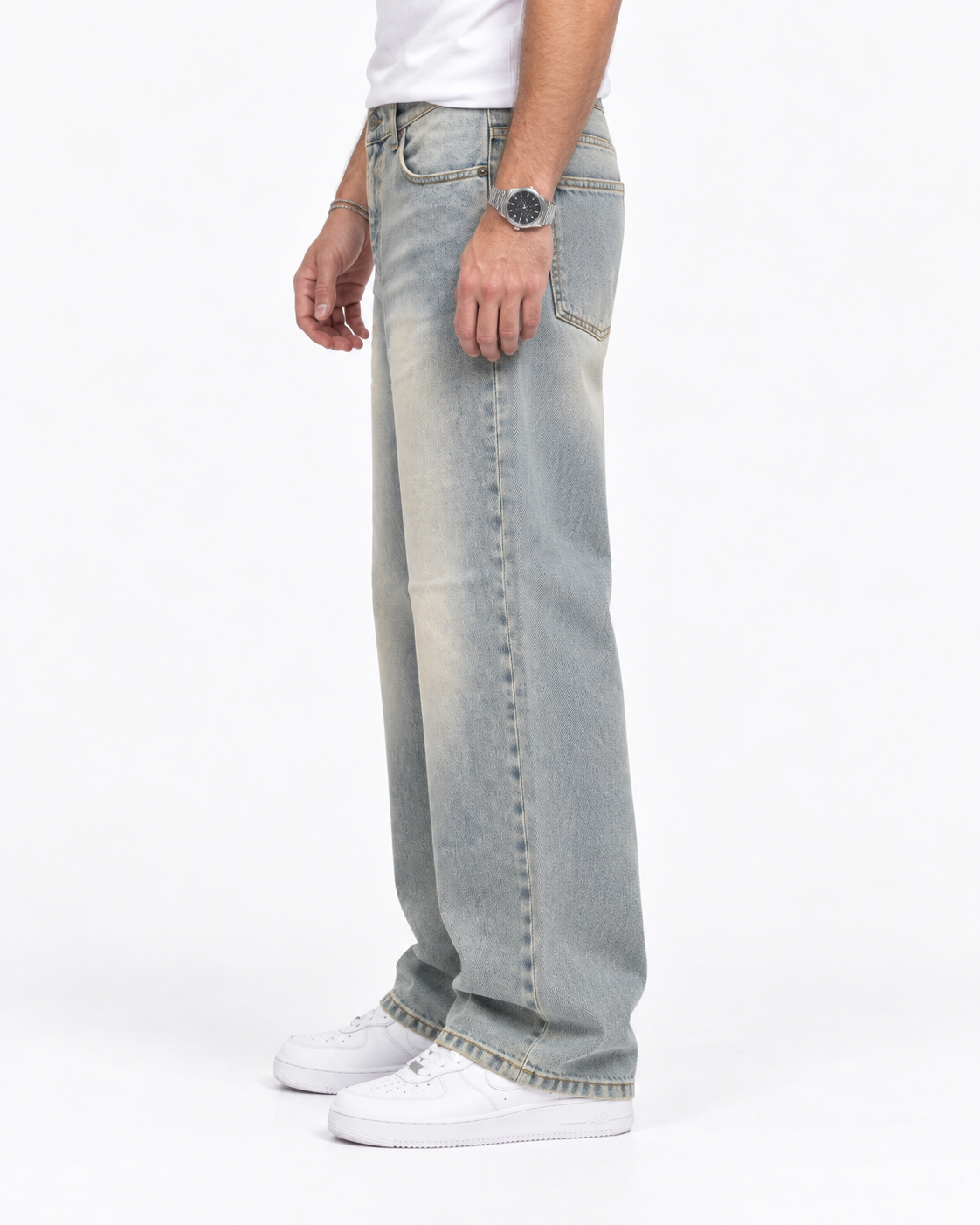 Jeans Soho Blu, lato ricostruito